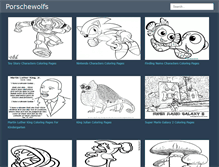 Tablet Screenshot of porschewolfs.com